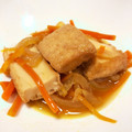 優里花's cooksnap of when they made 簡単おふくろの味？味しみ玉ねぎ＆厚揚げ.