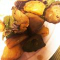 クックKC75ZZ☆'s cooksnap of when they made 本場中華ジャガイモとナスとピーマンの炒め.
