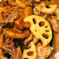 やえまりも's cooksnap of when they made 豚肉・かぼちゃ・蓮根の甘辛炒め.