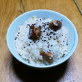 クックCKF4YZ☆'s cooksnap of when they made 蒸し栗で簡単！栗ご飯.