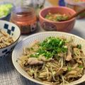 もぐもぐミッキー's cooksnap of when they made モヤシとしめじと豚バラの柚子胡椒炒め.