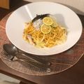 ・はるせ・'s cooksnap of when they made すだちでサッパリ！簡単しらすのパスタ.