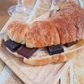 しじみごはん's cooksnap of when they made チョコっとおやつ☆チョコサンド♪スイス風.