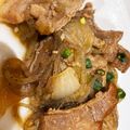ぼんちゃんママ☆'s cooksnap of when they made 豚ばら焼肉用肉でがっつり豚丼.