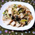 ふうはっちゃん's cooksnap of when they made 簡単もやしと厚揚げ豆腐のちゃちゃっと炒め.