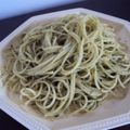 momo☆yuzu's cooksnap of when they made ＊バジルペースト(ジェノバペースト）＊.