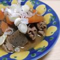 ◉’’•）あかさん's cooksnap of when they made もつ煮込み.