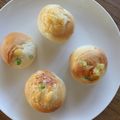 みるく茶's cooksnap of when they made 大好き！枝豆・チーズごろごろ♪パン.