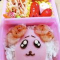 ムーミン☆mama's cooksnap of when they made ちゃちゃまる あつ森 キャラ弁.