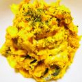 kinniko's cooksnap of when they made さつま芋とカボチャのデリ風サラダ。.
