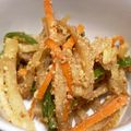 食い意地がすごい's cooksnap of when they made 大根とにんじんとピーマンのきんぴら.