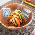 バカリャウ's cooksnap of when they made れんこんと小松菜の彩り炒め.