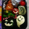 ナリボー's cooksnap of when they made ✿おにぎり⇒ハロウィン弁当✿（キャラ弁）.