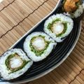 はなぴっち's cooksnap of when they made 恵方巻きに♪ちょうどいい♪エビフライ巻き.