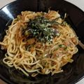 しらたまこむぎ's cooksnap of when they made 桜海老とクリームチーズの和パスタ.