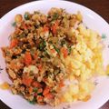 みちばたの花's cooksnap of when they made 五目鶏そぼろ.