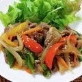 さくらスキップ's cooksnap of when they made 牛肉とピーマンの甘辛炒め.