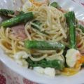 miyuki12's cooksnap of when they made アスパラとベーコンのスパサラ☆.