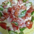 ななみずほママ's cooksnap of when they made 残ったごはんのリメイク☆簡単☆ごはんピザ.