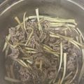 ヘルシーみちこ's cooksnap of when they made 牛肉とごぼうの炒め煮.