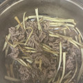ヘルシーみちこ's cooksnap of when they made 牛肉とごぼうの炒め煮.