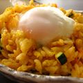 kigiri's cooksnap of when they made ☆ズッキーニと桜海老コーンのカレー炒飯☆.