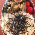 なーなちゃん's cooksnap of when they made なんちゃって♪お好み焼き風おにぎり.
