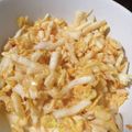pokacchi's cooksnap of when they made 白菜のサラダ＊食べラー、マヨ、ダシダ和え.