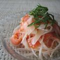 kigiri's cooksnap of when they made スモークサーモンのマリネ〜柚子胡椒風味〜.