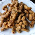 茶々為's cooksnap of when they made おやつ❤マカロニでかりんとう（黒糖味）.