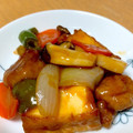 ＊HIRAHIRA＊'s cooksnap of when they made 肉の代わりに厚揚げで　酢豚風炒め.