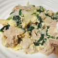 いっくんママ♥'s cooksnap of when they made 豚肉とほうれん草炒め.