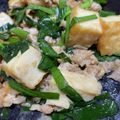 コレクション's cooksnap of when they made 豚肉と厚揚げの味噌マヨ炒め☆.