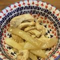 クロクロクローバー's cooksnap of when they made 速攻で作る☆彡大根と鶏むね肉炒め☆彡.