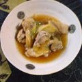 天竺牡丹's cooksnap of when they made 鶏とネギ煮ただけ.