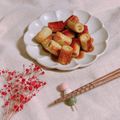 柴犬のお顔☆'s cooksnap of when they made 簡単　チーズ入り竹輪のカレー照り焼き.