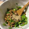 麦酒姉さん's cooksnap of when they made ちょい足しピーマン納豆ご飯♪.