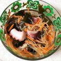 サイチョン's cooksnap of when they made ワカメとにんじん春雨の中華風サラダ.