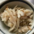 タシー's cooksnap of when they made 炊飯器で簡単！シンプルまいたけごはん.