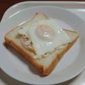 チコリママ's cooksnap of when they made ハムエッグトースト.