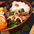 クック5E2Q86☆'s cooksnap of when they made 蓮根で豚肉の青椒肉絲.