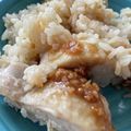 flower♫'s cooksnap of when they made 混ぜて炊くだけ！炊飯器で簡単カオマンガイ.