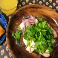 日々の泡's cooksnap of when they made 〇パクチー好き必見！！超カンタン蒸し鶏〇.