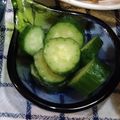 はなはな桜's cooksnap of when they made 簡単やみつき♪ピリ辛きゅうりの浅漬け.