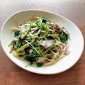 ｊｏｃｏｍｏｍｏｌａ's cooksnap of when they made 空芯菜と豚肉和風パスタ.