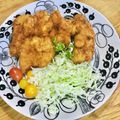 ボブナナ's cooksnap of when they made 鶏むね肉でジューシーチキンカツ.