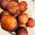 クロエの母's cooksnap of when they made ホケミで簡単★ホクホクさつま芋ドーナツ.
