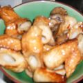 赤鼻翠's cooksnap of when they made お弁当の隙間に竹輪のきんぴら風炒め.