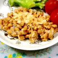 ふうはっちゃん's cooksnap of when they made 納豆にちょい足し（かつお節編）.
