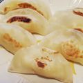 _pei_pei_'s cooksnap of when they made さつまいもチーズの餃子の皮包み焼き.